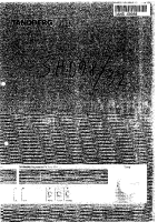 Tandberg TPT-3011 - Service Manual